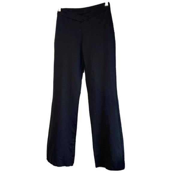 MotionWear Black Stretch Yoga Pants size Large - Picture 1 of 9